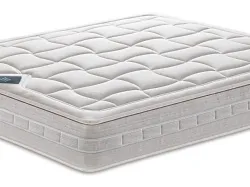Balance De Luxe mattress with pocket springs and memory foam by Manifattura Falomo.