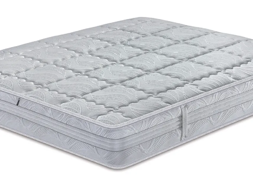 Evo Memory mattress with pocket springs and memory foam by Manifattura Falomo.