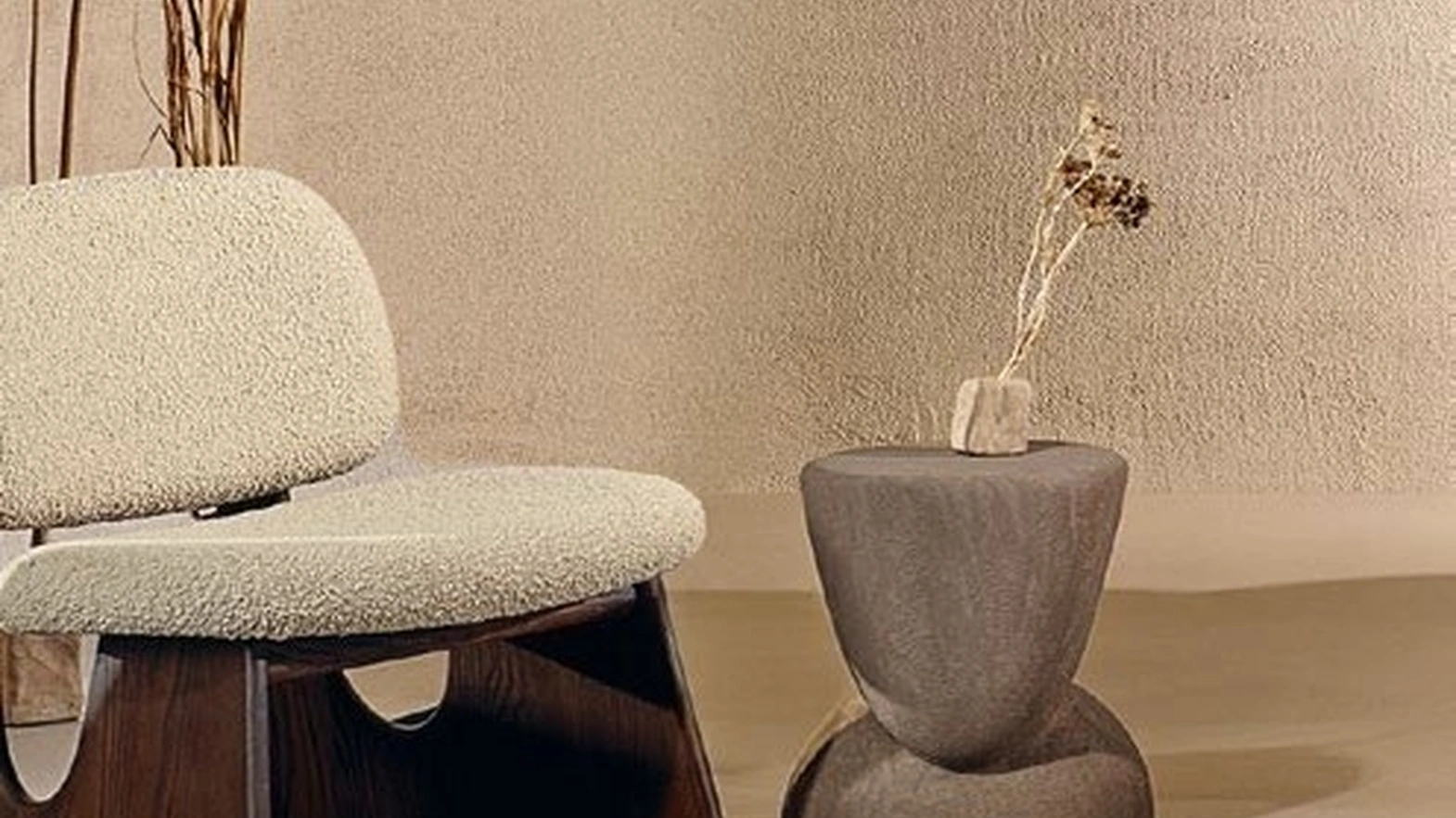 Ovoo coffee table in porcelain stoneware by Nature Design
