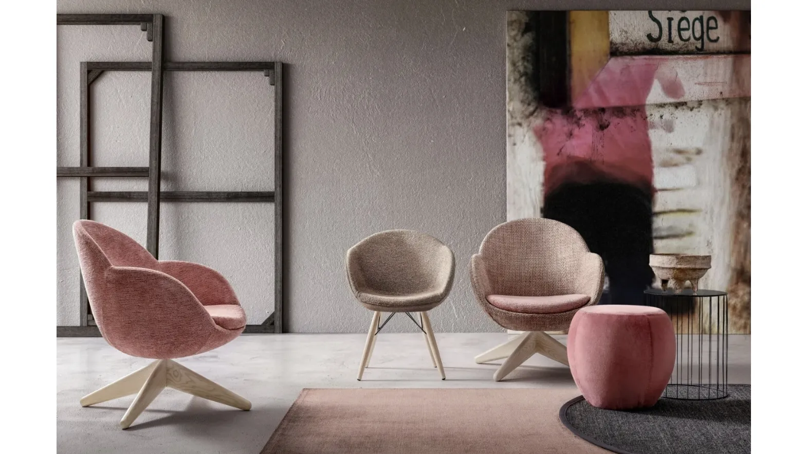 Cloud armchairs by Samoa.