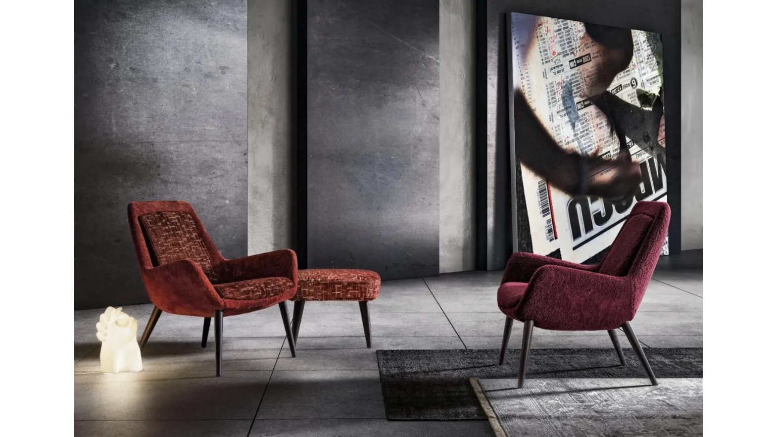 Tecla armchair by Samoa