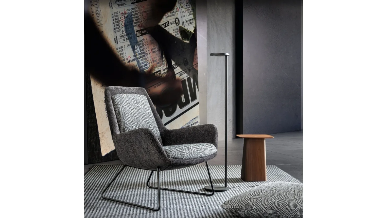 Tecla armchair by Samoa