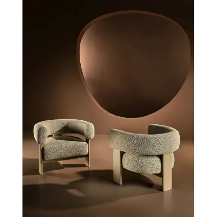 Trine Lounge Armchair by Nature Design