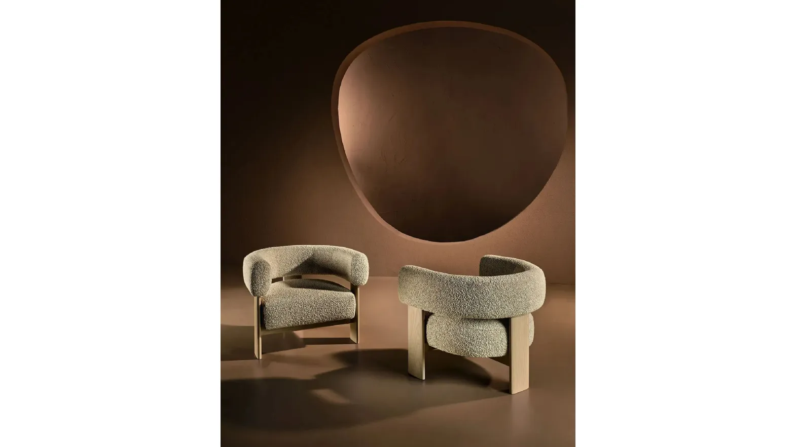 Trine Lounge Armchair by Nature Design
