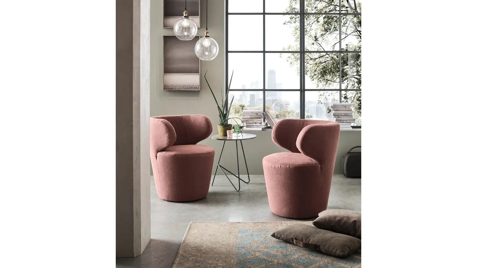 Zalea armchair by Maronese