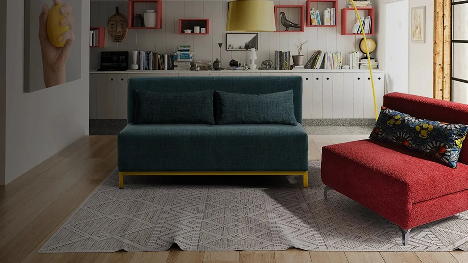 Linear Sofa Bed Voilà Sofa by Family Bedding