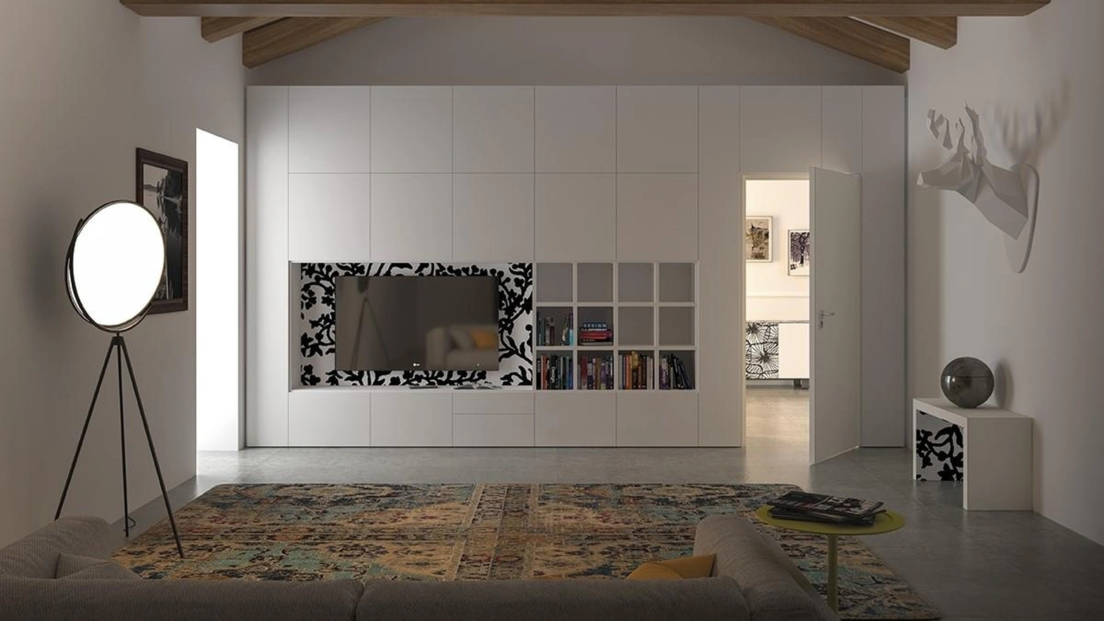 De Rosso Business Wall Unit