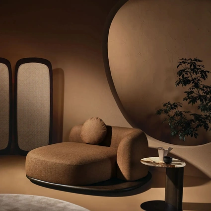 Dune Daybed Upholstered Armchair by Nature Design