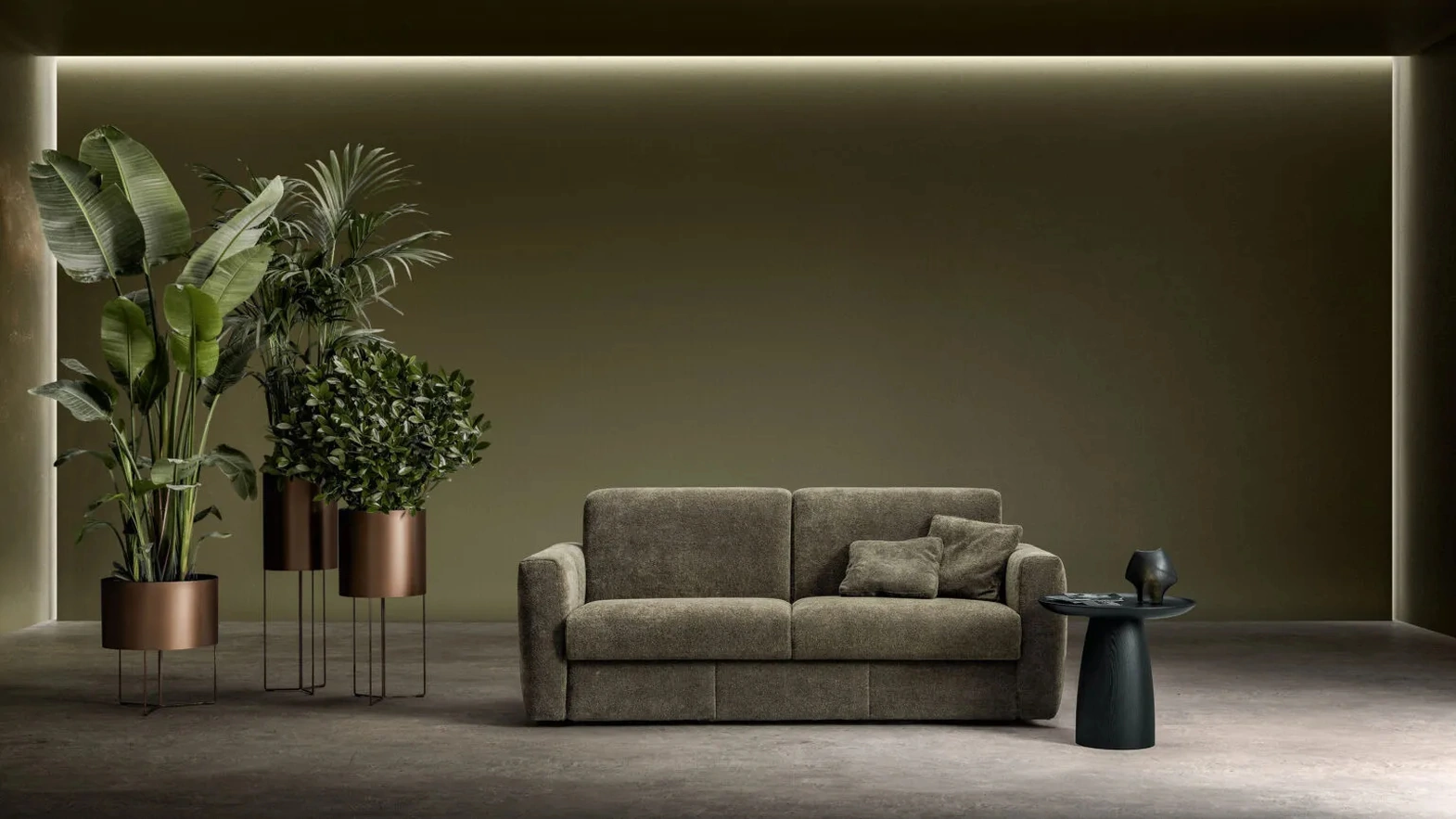 Convertible sofa bed Hill by Samoa