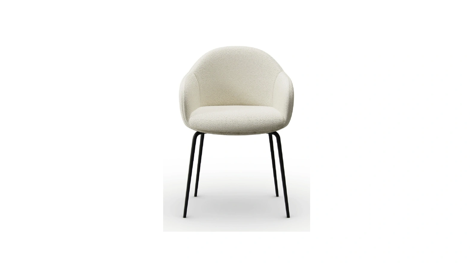 Bon Bon upholstered chair by Zamagna
