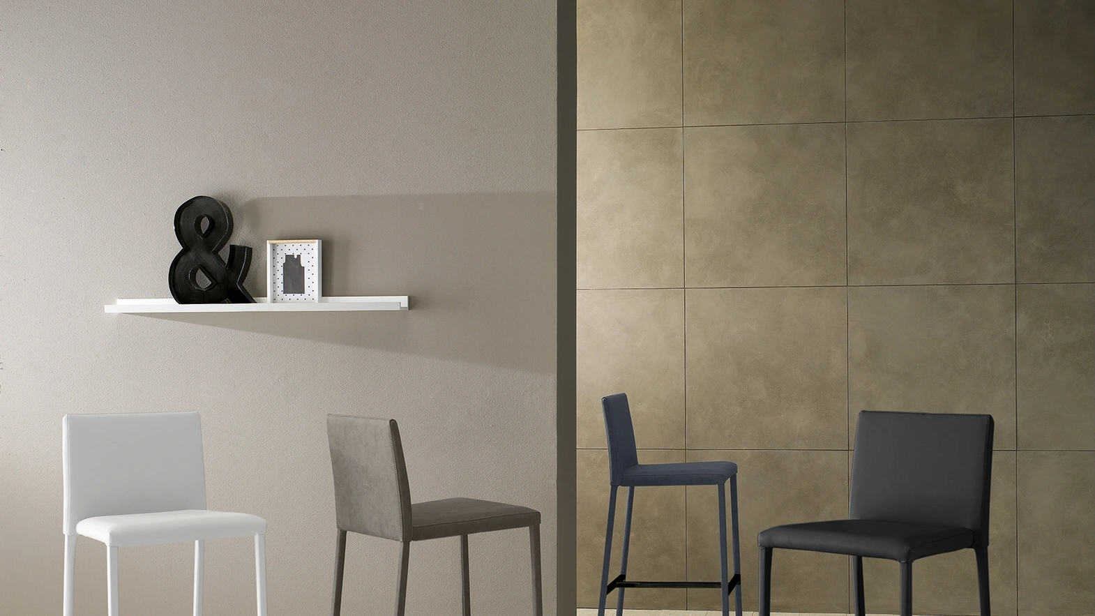 Kids Atelier Leather Stool by Zamagna