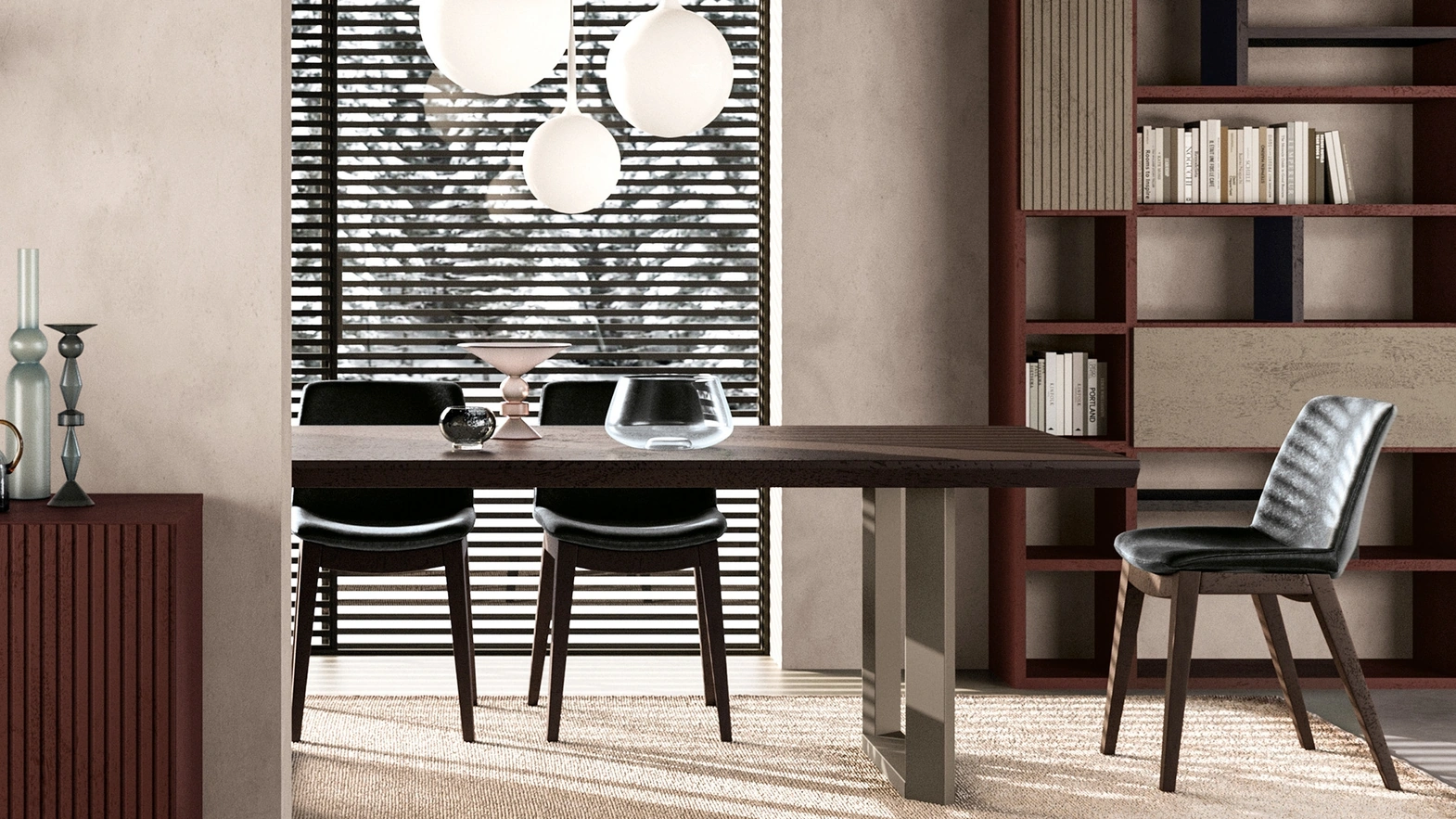Maya Padded Chair by FGF Mobili