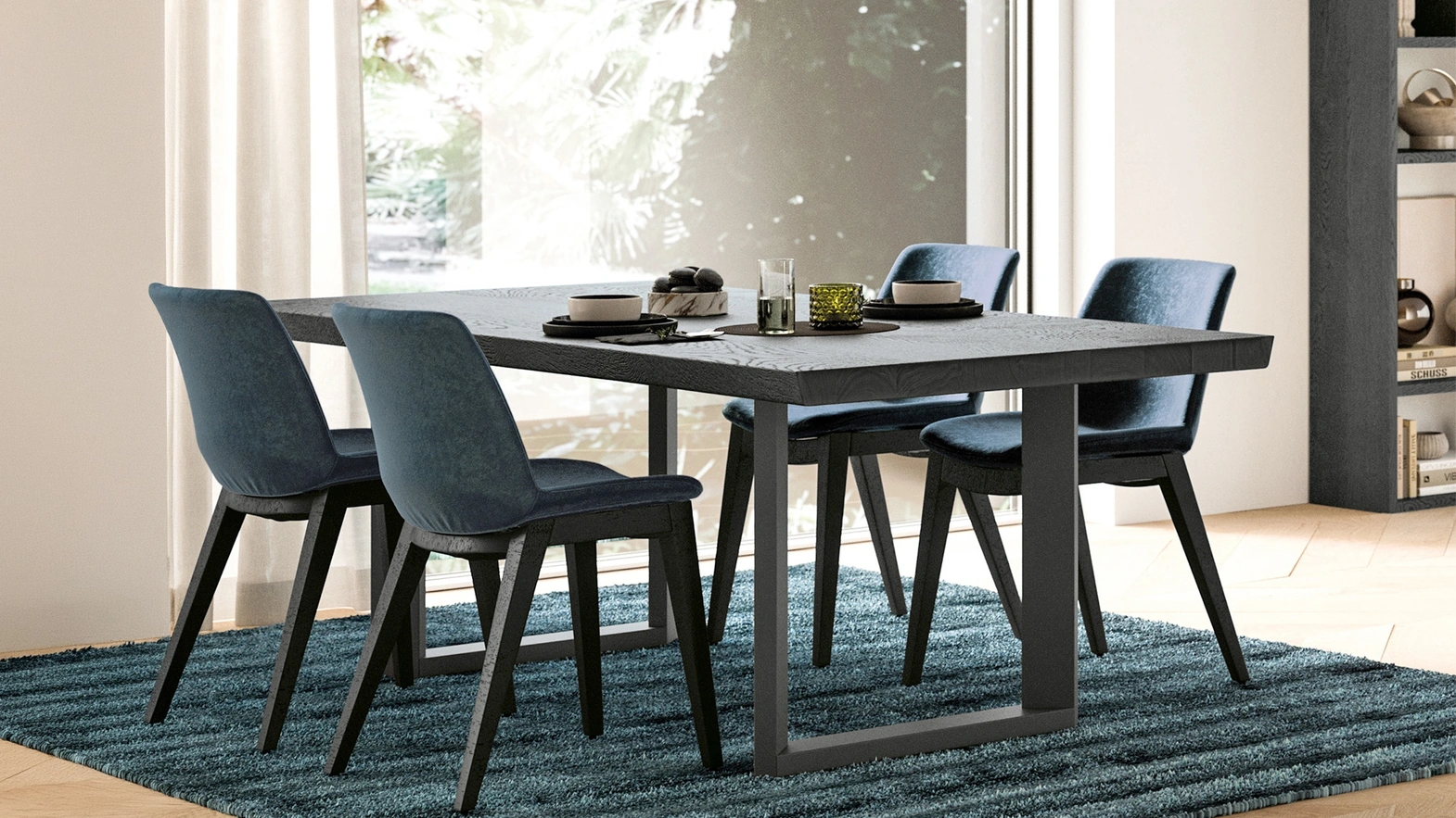 Maya Padded Chair by FGF Mobili