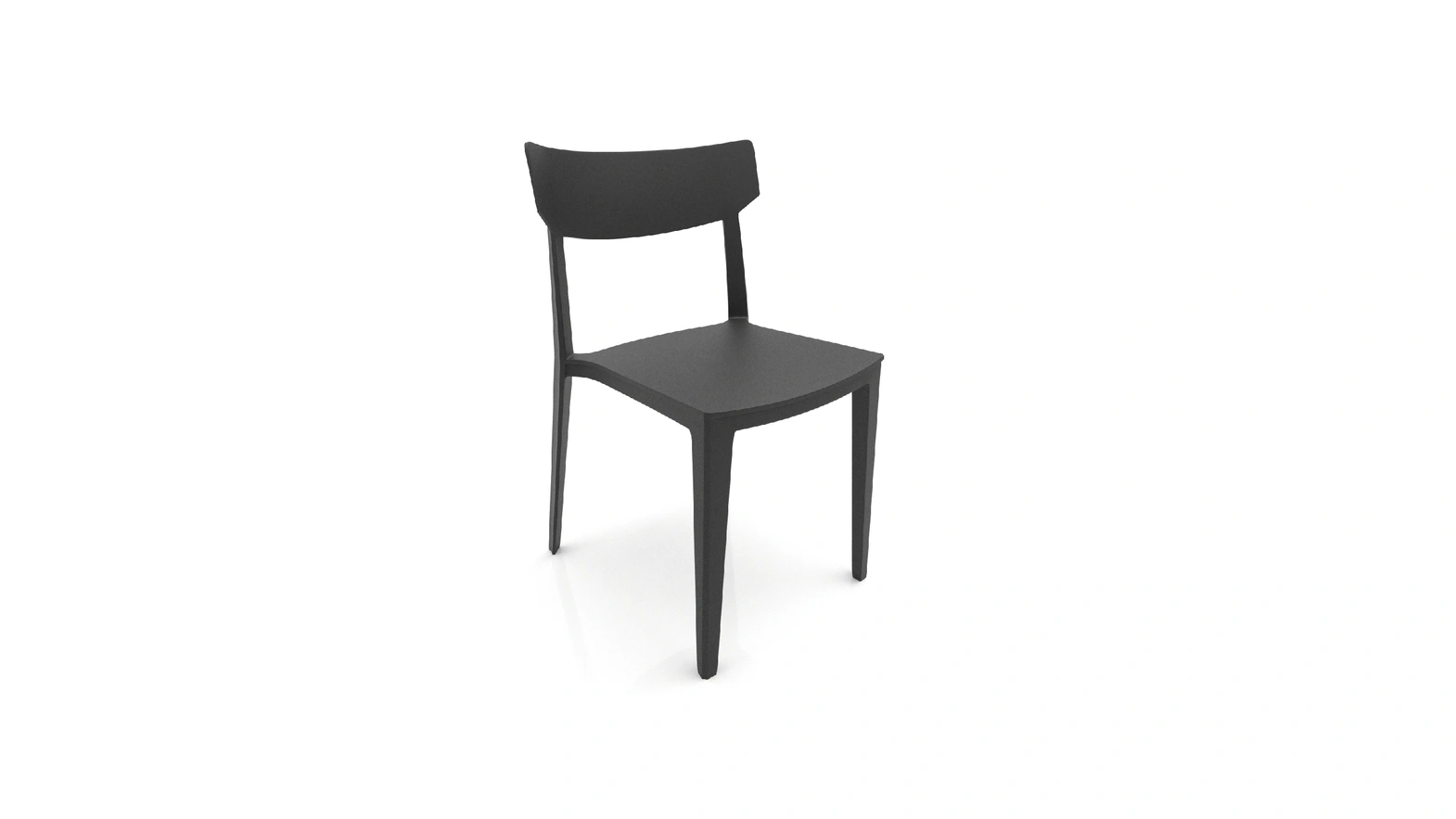 Polypropylene Chair Spigolo by Zamagna