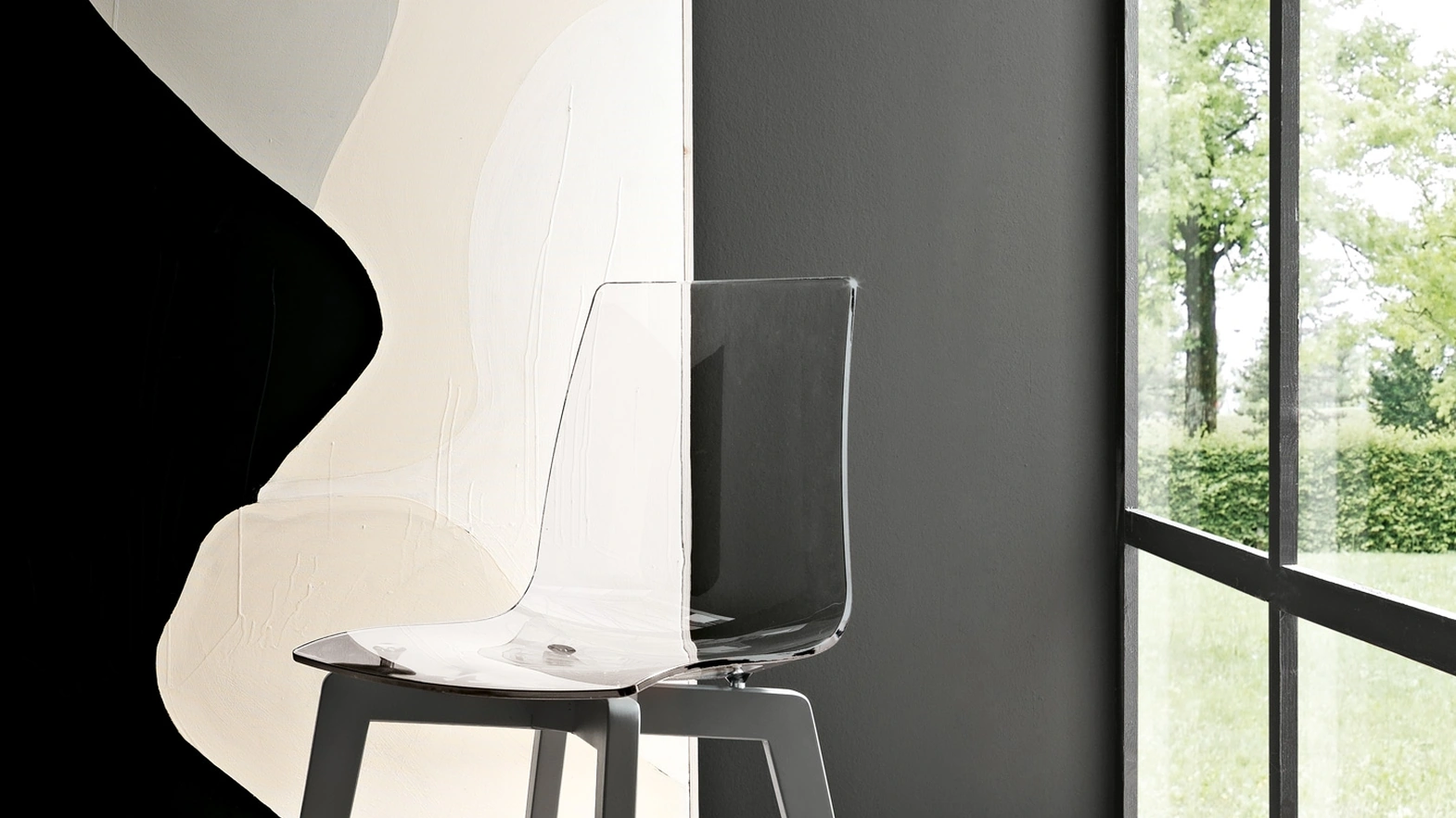 Talya Chair in Polypropylene by FGF Mobili