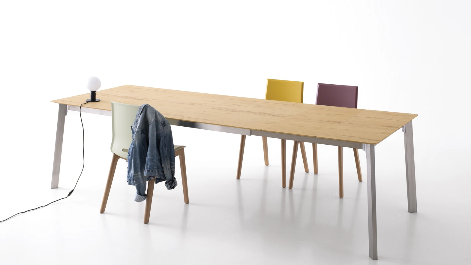 Krono Extendable Table with Rounded Corners by Pointhouse