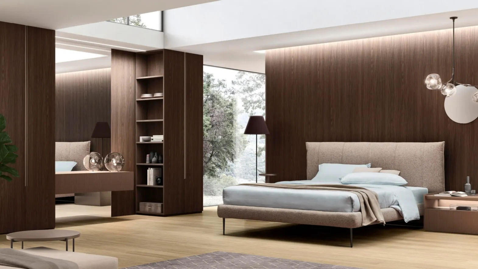 Alby padded bed by Maronese