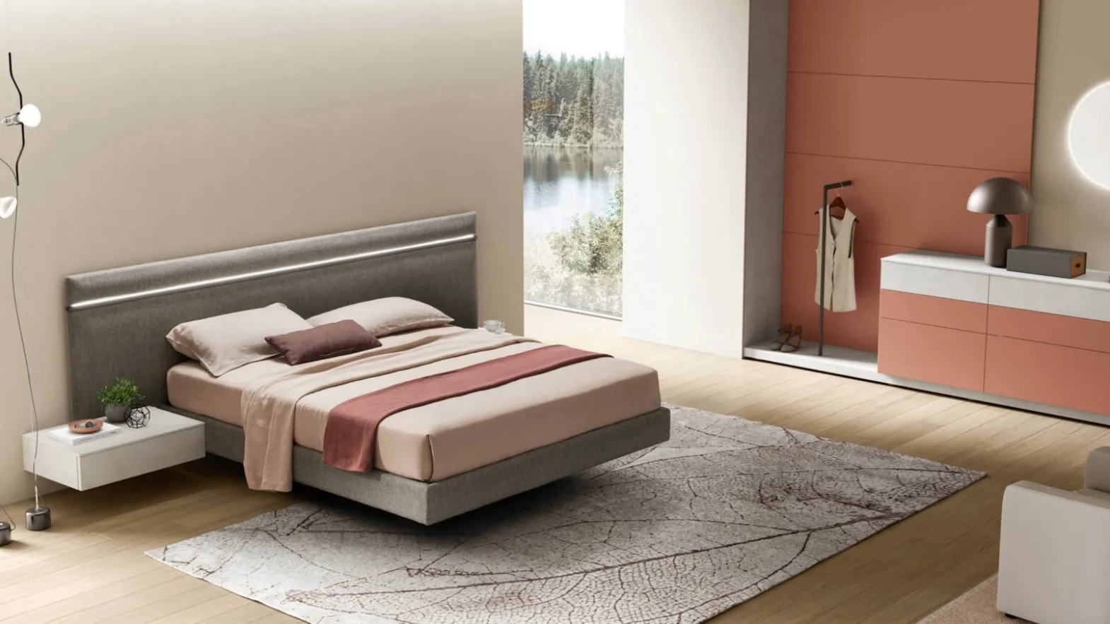 Bumpy Padded Bed by Maronese.