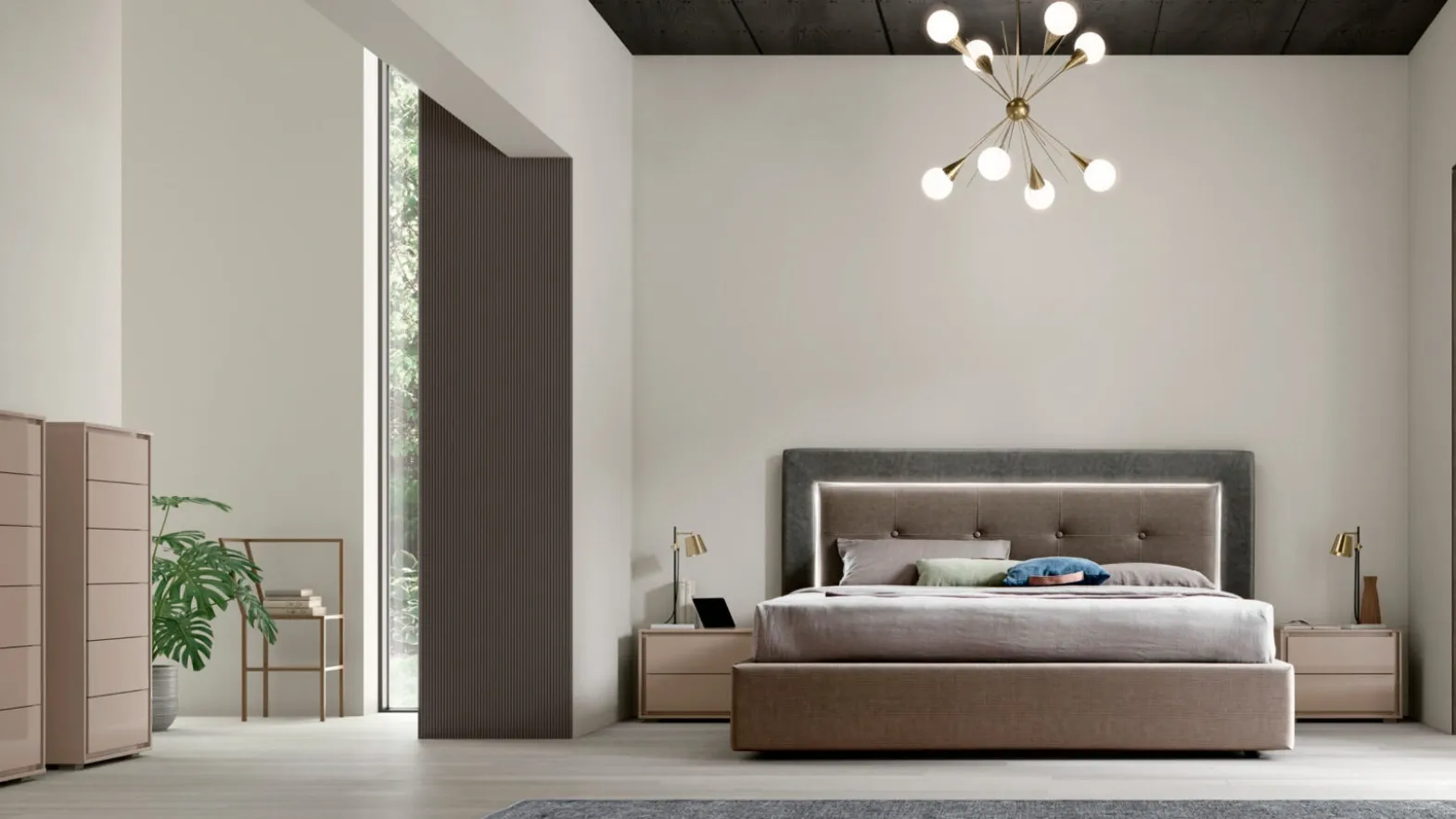 Storage bed Deo by Maronese