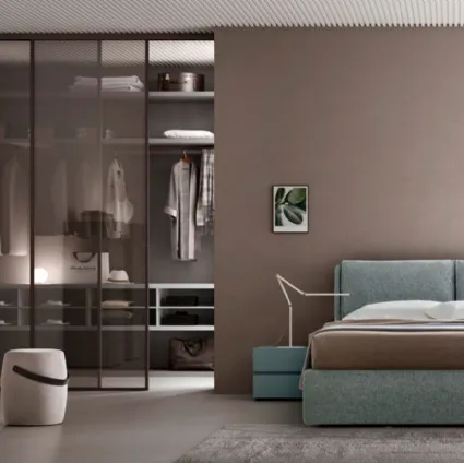 Padded Ester bed with Maronese storage box.