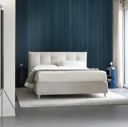 Fancy bed with storage box by Noctis.