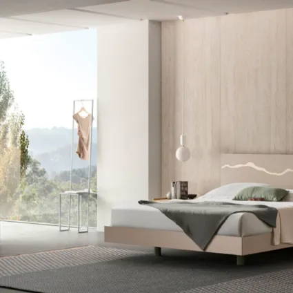 Flash bed with Maronese headboard.