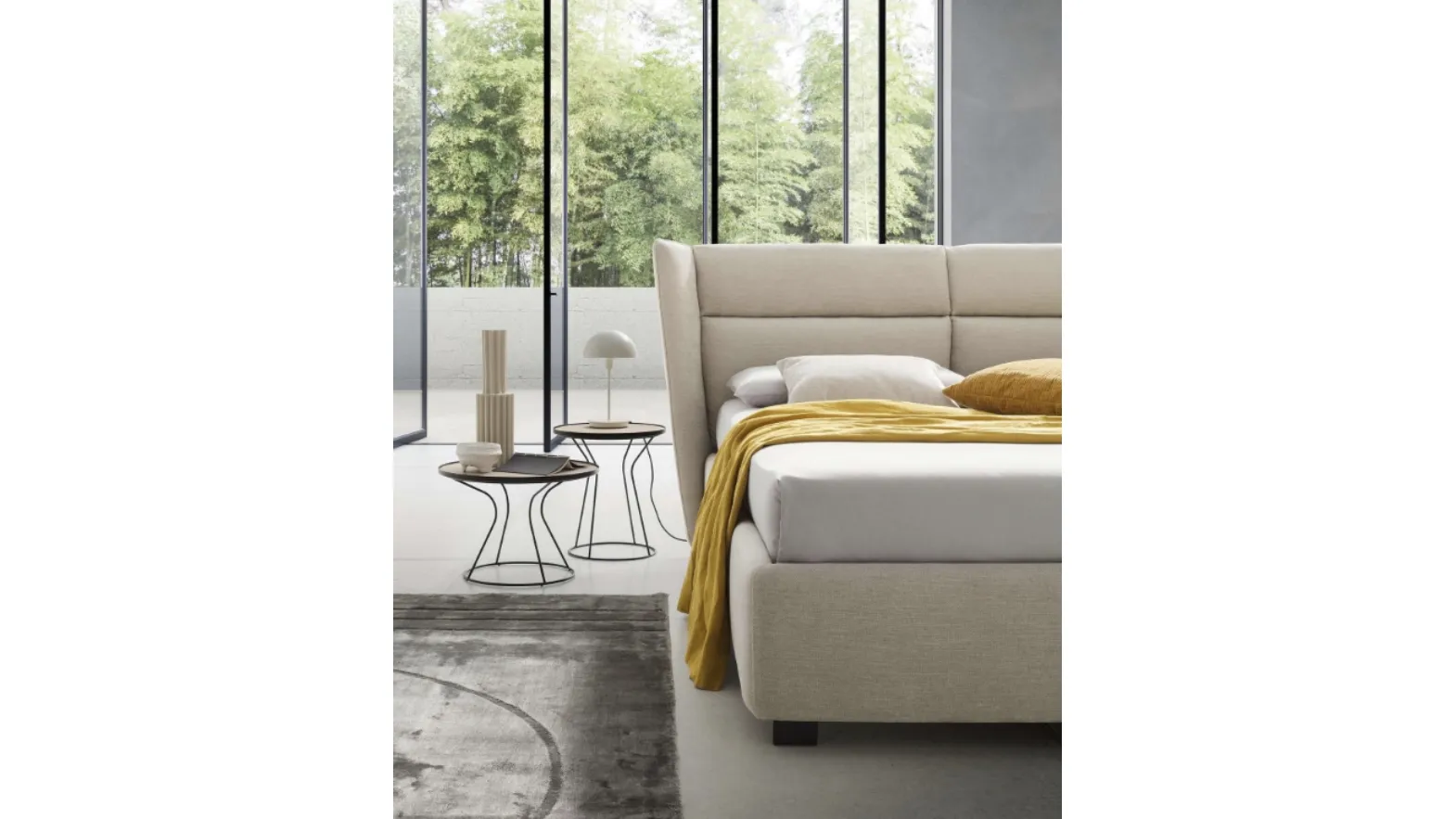 Pasodoble bed with storage box by Le Comfort.
