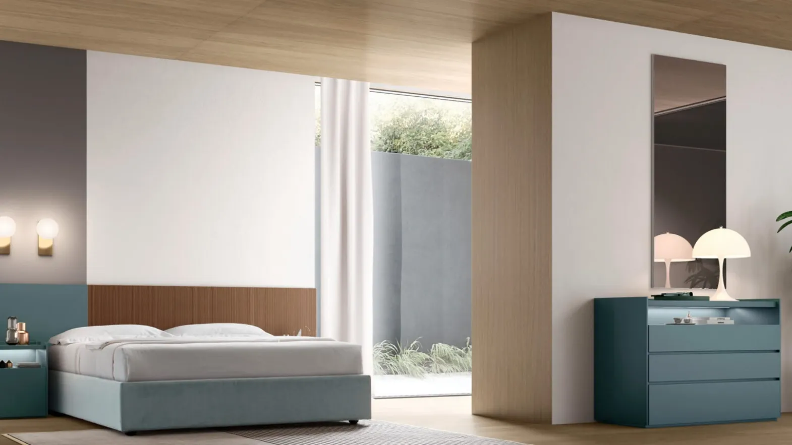 Double bed Silk by Maronese