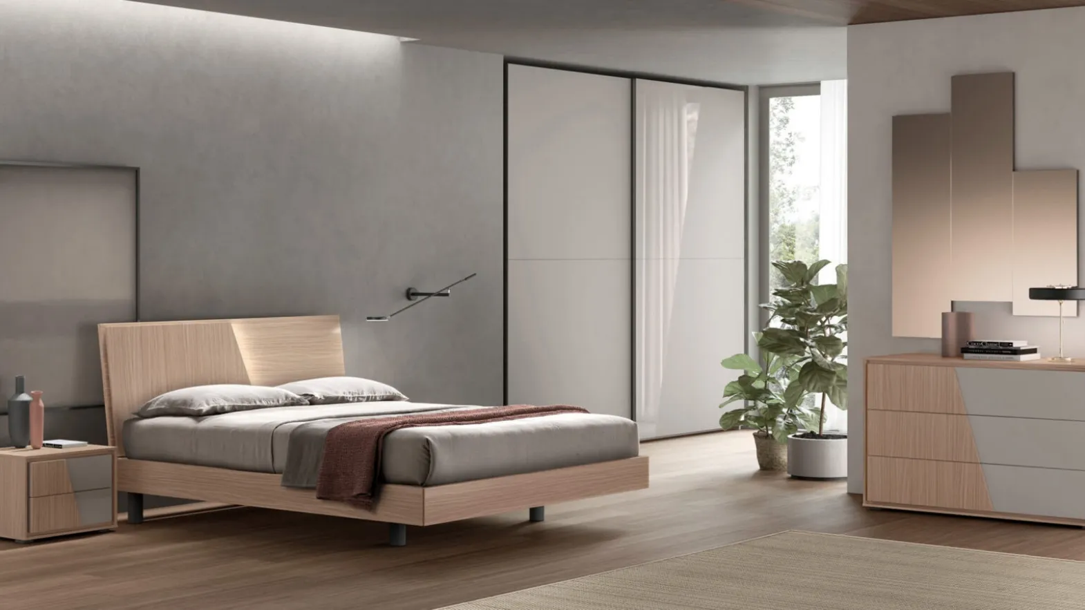 Maronese headboard Slide bed.