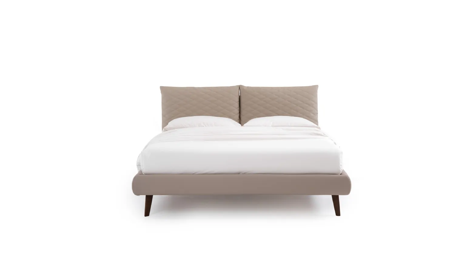 Quilted headboard bed So Regular by Noctis.
