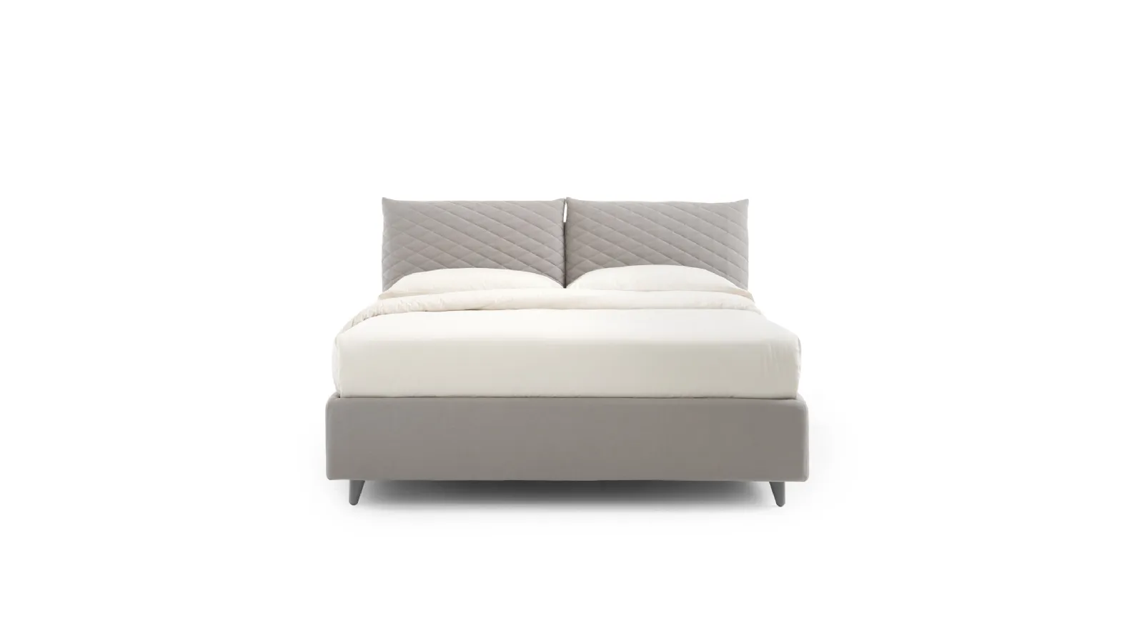 Bed with quilted headboard So Regular by Noctis