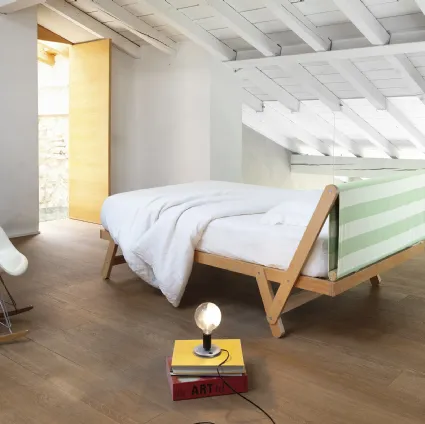 Tolò double bed by Noctis.