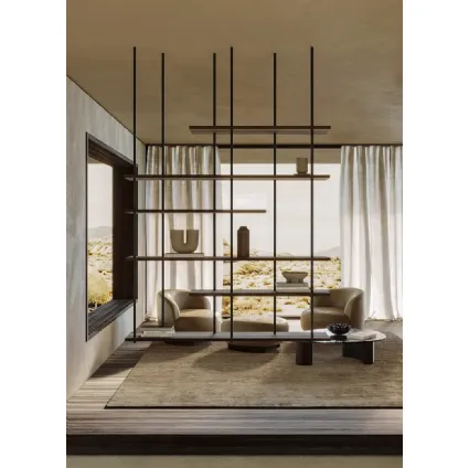 Random Room Divider Bookcase by Nature Design