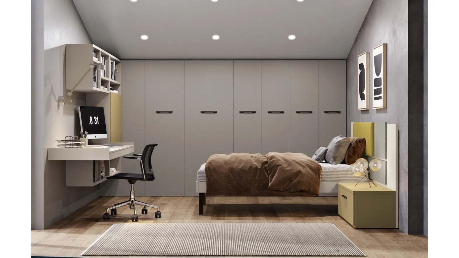 Modular bedroom 114 by Ferrimobili