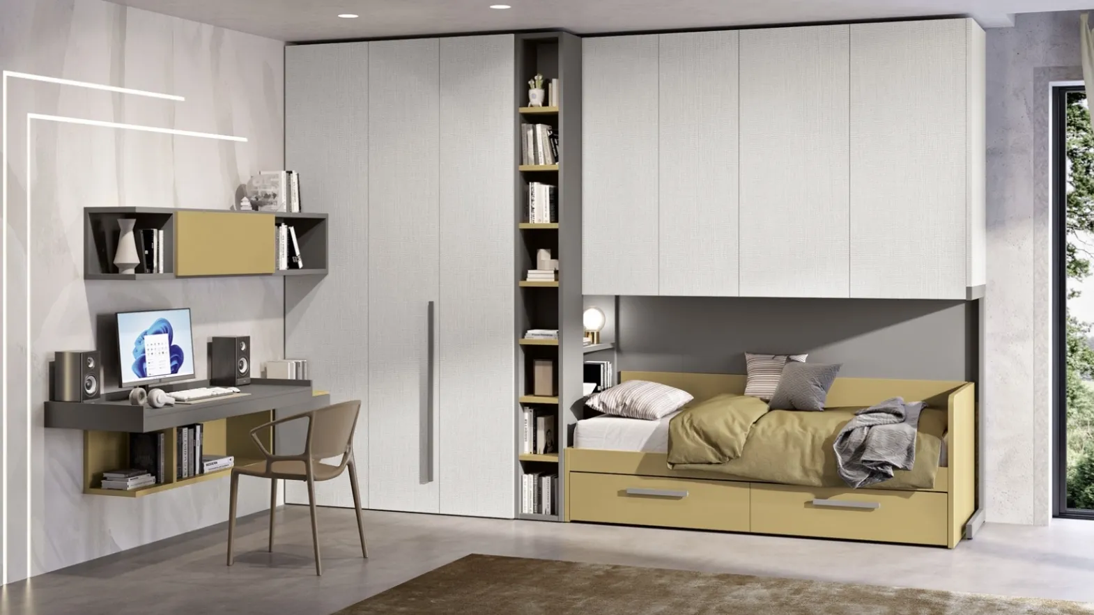 Ferrimobili's bridge bedroom 119.