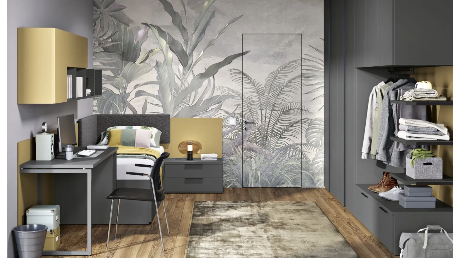 Modular children's room 129 by Ferrimobili