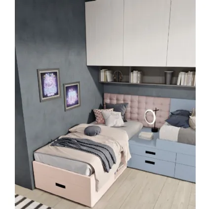 Loft bed 131 by Ferrimobili