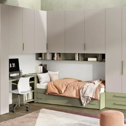 Loft bed 132 by Ferrimobili
