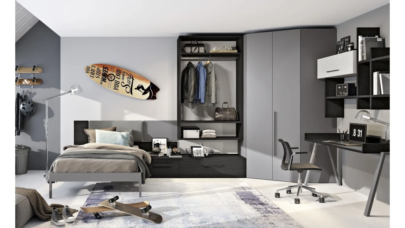 Modular bedroom 146 by Ferrimobili