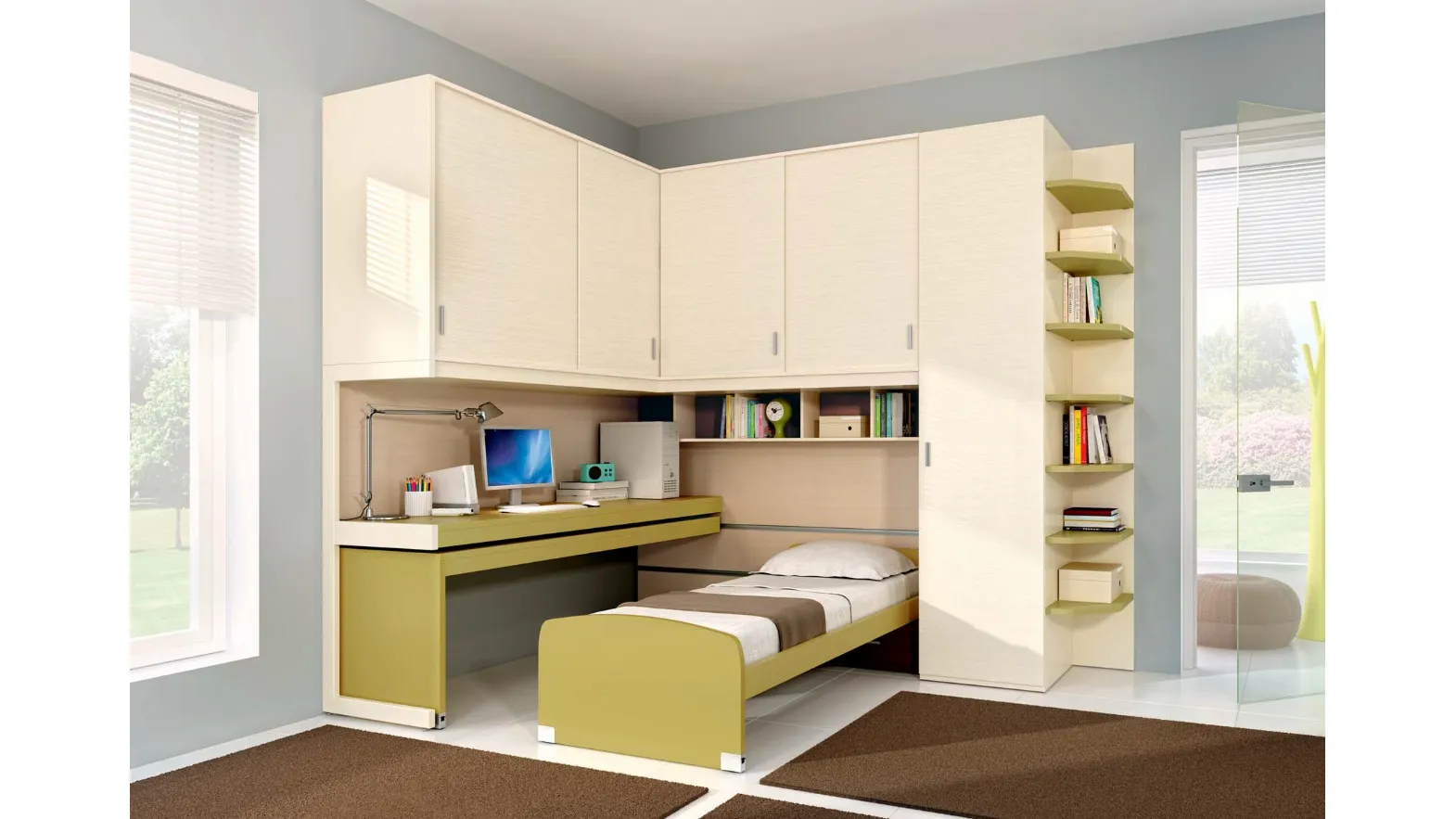 Room 611 with bridge by Ferrimobili