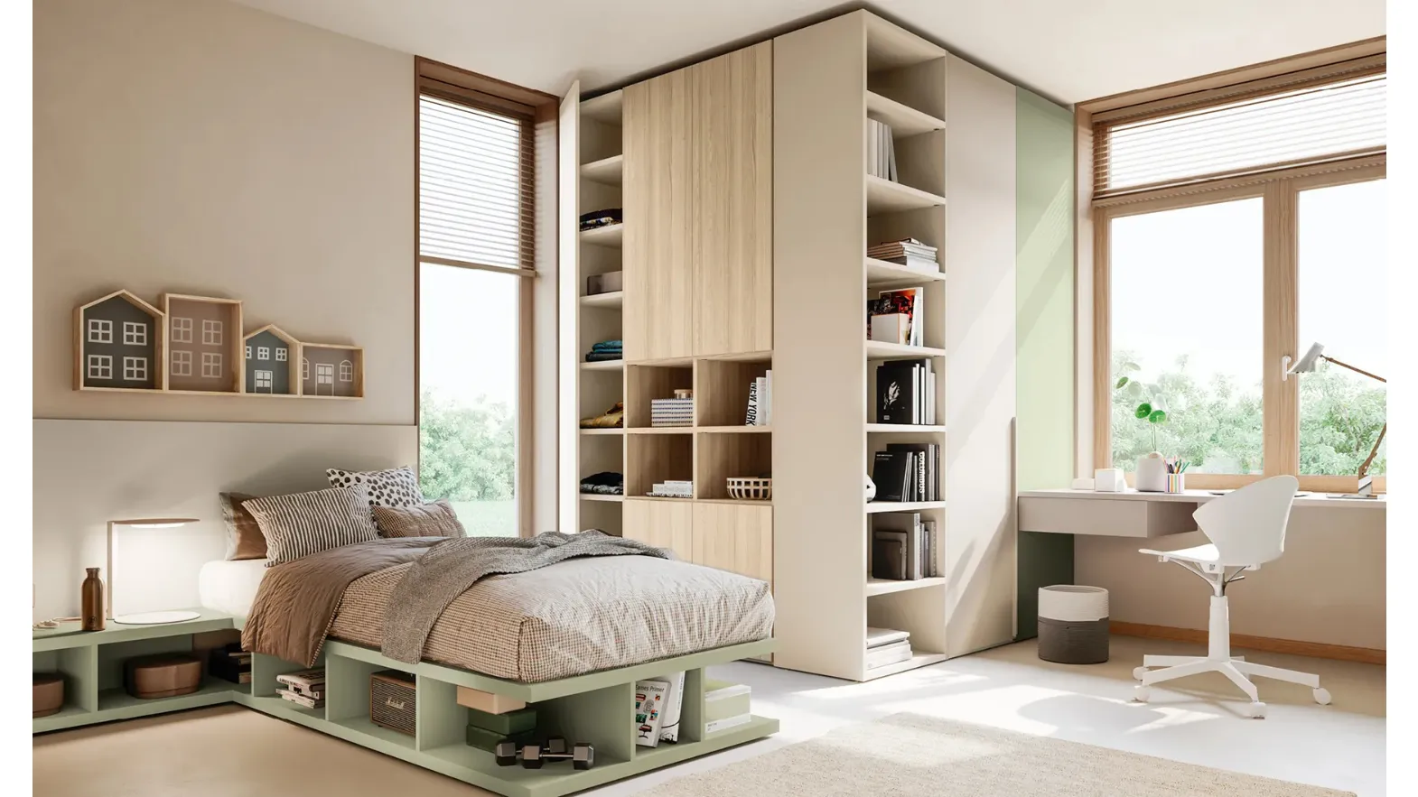 Bedroom Layout 14A by Doimo Cityline