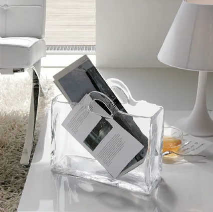 Adriani e Rossi Glass Bag Container