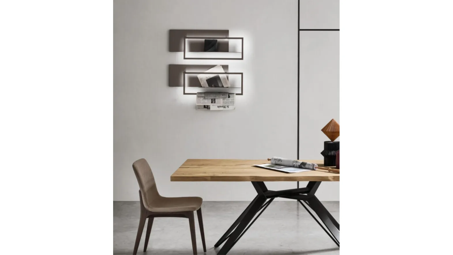 Lux design shelf by Maronese