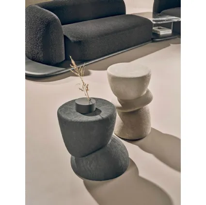 Ovoo coffee table in porcelain stoneware by Nature Design