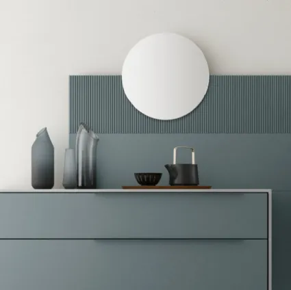 Mirror with Seta boiserie by Maronese