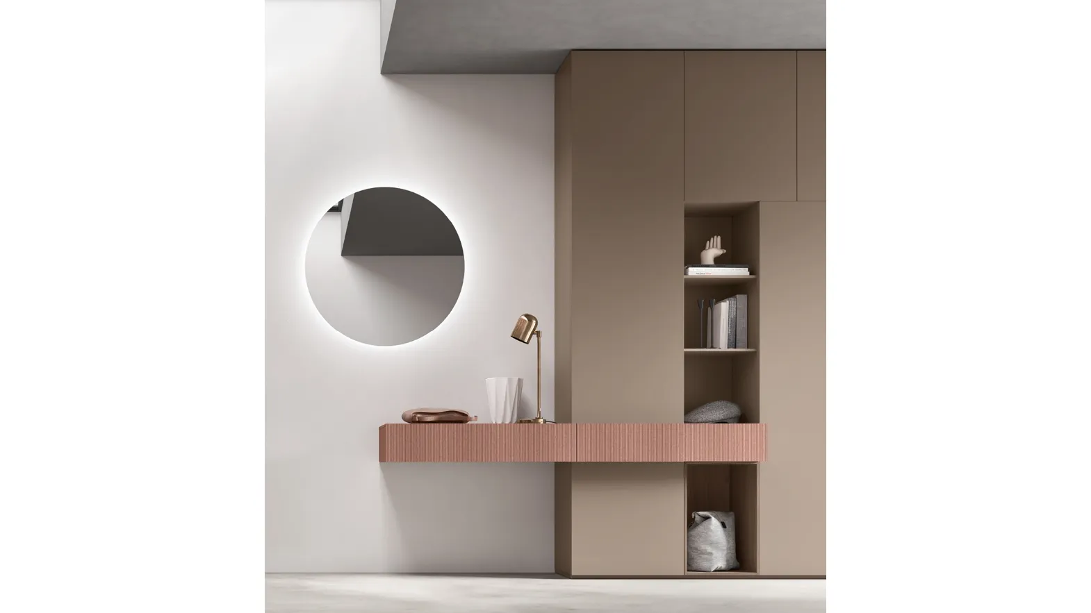 Round Maronese LED Mirror