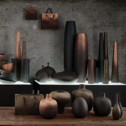 Adriani e Rossi Metallic Vases Selection