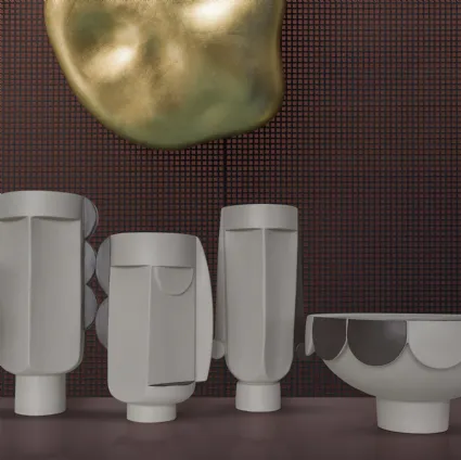 Vases from the Scacco Matto Collection by Adriani e Rossi
