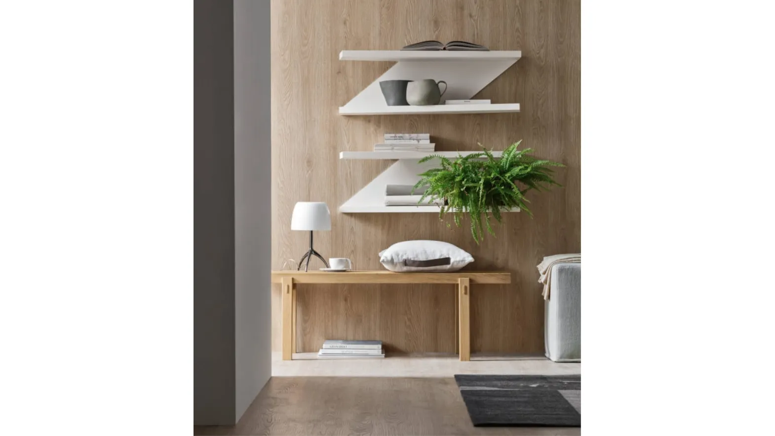 Zig-Zag shelf by Maronese