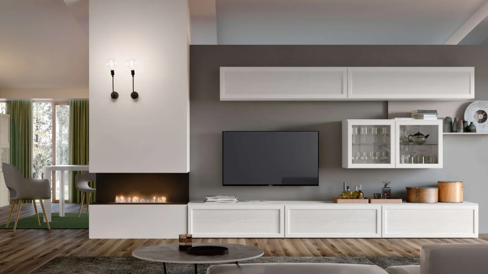 Gardenia Comp GA0007 Wall Unit by Maronese